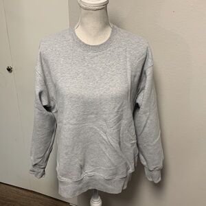 TNA Cozy Fleece Boyfriend sweatshirt